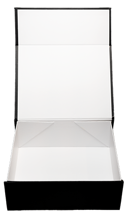 A classic premium empty box with absolutely nothing inside of it